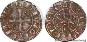 S6802 Bourgogne Hugues V Denier Dijon Argent Silver ->Faire Offre