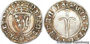 S6827 Lorraine Lothringen Antoine I 1508 1544 Quarter-Plaque Nancy Argent Silver