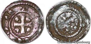 S6844 Artois AAS Philippe D'Alsace Petit Denier ou maille Argent Silver