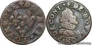 S6847 Principauté Château Regnault François de Bourbon Double tournois