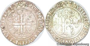 S6890 Rare Charles VIII dizain karolus Saint-Lô ->Faire Offre