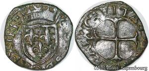 S6894 Rare Charles VIII cavallo de cuivre Aquila ->Faire Offre