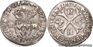S6924 Henri III Douzain 2ème type 1577 M Toulouse ->Faire Offre
