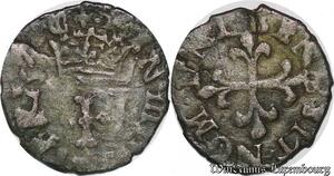 S6928 Henri III liard à l'H couronnée15-- Aix-en-Provence ->Faire Offre