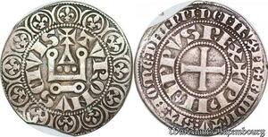 S7024 Rare Philippe IV Gros tournois à l'O long ->Faire Offre