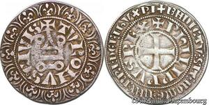 S7026 Philippe IV gros tournois à l'O rond ->Faire Offre