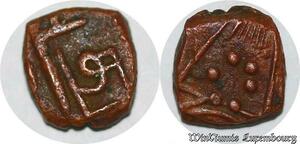 S7219 Indes Francaises Comptoir Karikal 1/4 ou demi-doudou Pondichéry AU