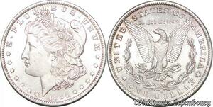 S7225 USA Dollar 1884 O New Orleans Silver UNC ->Make offer