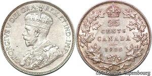 S7267 Canada 50 Cents George V 1918 Silver AU ->Make offer