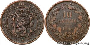 S7457 Luxembourg 10 Centimes Guillaume II 1855 A ->Make offer