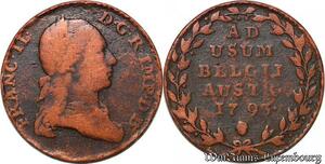 S7537 Austrian Netherlands 2 Liards Franz II Oorden 1793 ->Make offer