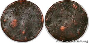 S7603 Louis XIV 4 Deniers de Strasbourg 1706 BB Strasbourg ->Faire Offre