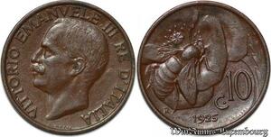 S7780 ltalie 10 Centimes Vittorio Emanuele III 1925 UNC ! -> Make Offer