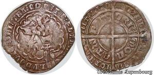 S7817 Rare Flandre County Louis 2 MALEGros/demi-botdraeger coin Gand