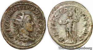 S4003 Antoninien Philippepus II 244-246 Rome - Faire Offre