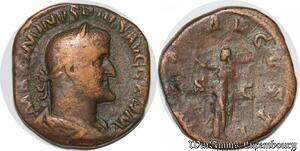 S4084 Rare Sesterce Maximin I Thrace Pius Augusti Rome 236-238 VSTI/S|C