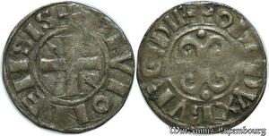 S2465 Rare France Denier Bourgogne Eudes III Divionensis Argent Silver ->Faire Offre