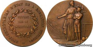 S2512 France Médaille Sous-sécrétariat Education Physique Ministre Demey
