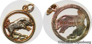S2521 France Pendentif Médailette Taureau 1993 M.I - Faire Offre