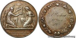 S2542 France Médaille Mariage Petit 1903 Gisland Argent Silver - Faire Offre