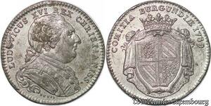 S2950 France Jeton Token Louis XVI Etats Bourgogne Comitia Burgundia 1789