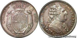 S2951 France Jeton Token Louis XVI Etats Bourgogne Comitia Burgundia 1785 Silver SUP