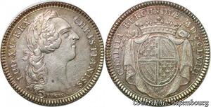 S2960 France Jeton Token Louis XV Comitia Burgundia 1758 Argent Silver - Faire Offre