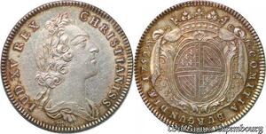 S2962 Rare France Jeton Louis XV Etats Bourgogne 1752 Argent Silver SPL - Faire Offre