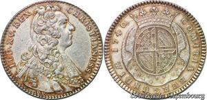 S2969 Rare France Jeton Token Louis XV Comitia Burgundia 1740 Silver SUP