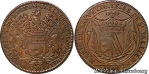 S2994 France Louis XIII La Croix Seyve Marie de Sayve Contesse Saint VallI 1643