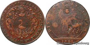 S3036 Rare France Jeton Token Louis XIV Félix Sonois maire Nuitz élu Thiers 1701