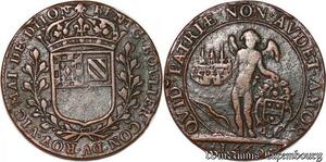 S3047 France Jeton Token Bénigne Boulier Maire Vicomte Maïeur Dijon 1665