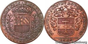 S3050 France Jeton Token François Baudot Maire Vicompte Maïeur Dijon 1694