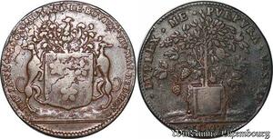 S3063 France Jeton Token Philibert Jannon Conseiller Maire Vicomte Maïeur Dijon 1693