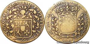 S3065 France Jeton Token Hugues De La Croix Maire Vicomte Maïeur Dijon 1660