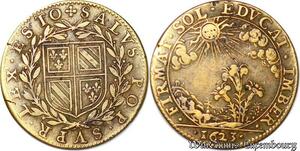 S3088 Rare France Jeton Etats Bourgogne Firmat Sol Educat Imber 1623 -> Faire offre