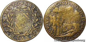 S3091 France Jeton Etats Bourgogne Hic Totum Hunc Totus Respicit Orbis 1611
