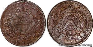 S3103 France Jeton Token Etienne Baudinet Maire Vicomte Maïeur Dijon 1719