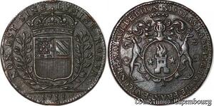 S3105 France Jeton Token Nicolas Labotte Vicomte Maïeur Dijon 1713 Gueules d'or