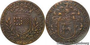 S3116 Rare France Jeton Token Jacques de Frasans Maire Vicomte Maïeur Dijon 1638