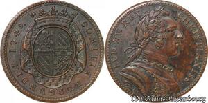 S3129 France Jeton Token Etats Bourgogne Louis XV Comitia Burgondia 1749 SPL ->M offer