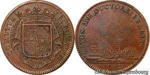 S3133 France Jeton Token Etats Bourgogne Louis XV Vos Me Ductore Beabit 1719->M offer