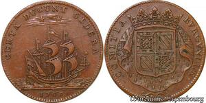 S3138 Rare France Jeton Token Etats Bourgogne Certa Ducunt Sidera 1707 TTB++ ->M offer