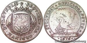 S3156 France Jeton Token Etats Bourgogne Succuit Officiosa Suis 1676 - Faire Offre