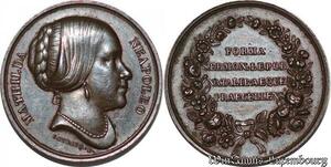 S3273 France Médaille Mathilda Néapoleo Forma Sermon Natalie Aeque Praecelien