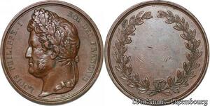 S3277 France Rare Médaille Uniface Louis-Philippe I Roi des Francais Depaulis