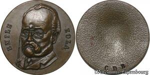 S3315 France Médaille Art Et Culture Emile Zola 1840 1902 - Faire Offre