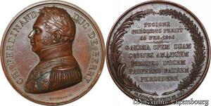 S3332 France Médaille Charles Ferdinand Duc De Berry 1824 Gayrard De Puymaurin >M offer