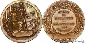 S3448 France Médaille Rénovation Des Métiers Toulouse Monnaie De Paris Cantillon