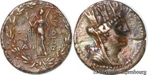 S3588 Rare Greek Phenicie Arados Tetradrachme Tyché Year 196 Argent Silver -> Make offer